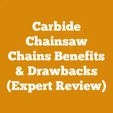 Carbide Chainsaw Chains Benefits & Drawbacks (Expert Review)