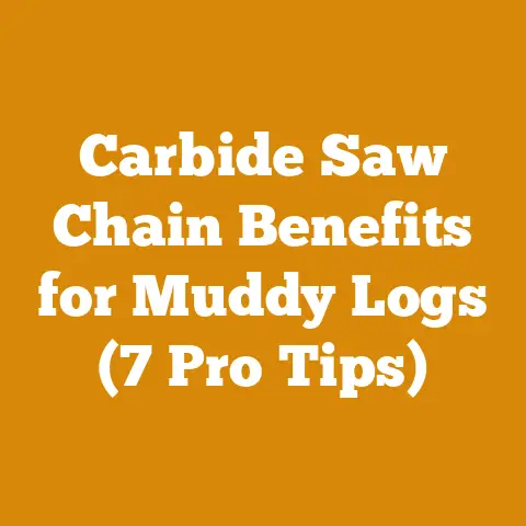 Carbide Saw Chain Benefits for Muddy Logs (7 Pro Tips)
