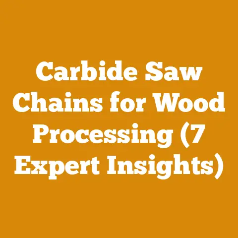 Carbide Saw Chains for Wood Processing (7 Expert Insights)