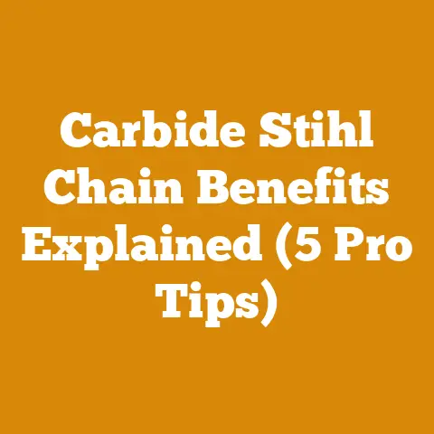 Carbide Stihl Chain Benefits Explained (5 Pro Tips)