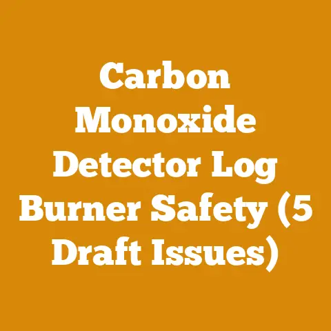 Carbon Monoxide Detector Log Burner Safety (5 Draft Issues)