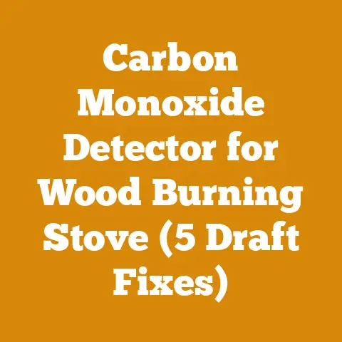 Carbon Monoxide Detector for Wood Burning Stove (5 Draft Fixes)