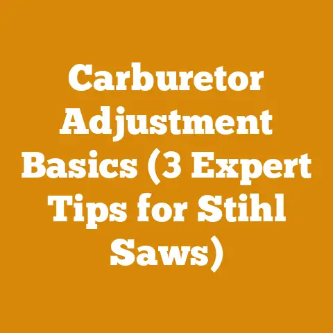 Carburetor Adjustment Basics (3 Expert Tips for Stihl Saws)