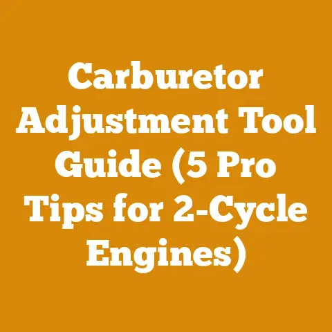 Carburetor Adjustment Tool Guide (5 Pro Tips for 2-Cycle Engines)