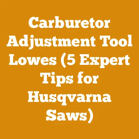 Carburetor Adjustment Tool Lowes (5 Expert Tips for Husqvarna Saws)