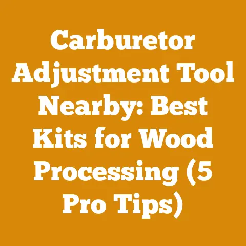 Carburetor Adjustment Tool Nearby: Best Kits for Wood Processing (5 Pro Tips)