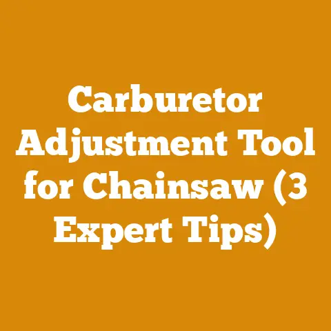 Carburetor Adjustment Tool for Chainsaw (3 Expert Tips)