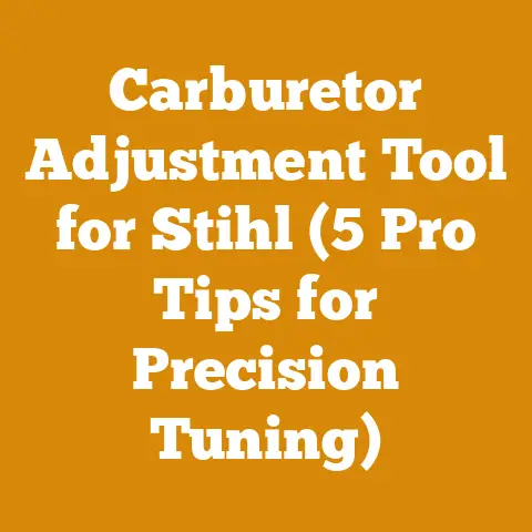 Carburetor Adjustment Tool for Stihl (5 Pro Tips for Precision Tuning)
