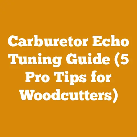 Carburetor Echo Tuning Guide (5 Pro Tips for Woodcutters)