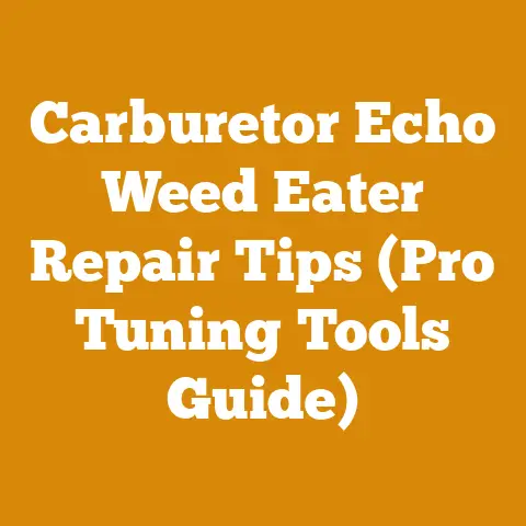 Carburetor Echo Weed Eater Repair Tips (Pro Tuning Tools Guide)
