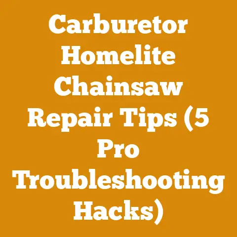 Carburetor Homelite Chainsaw Repair Tips (5 Pro Troubleshooting Hacks)