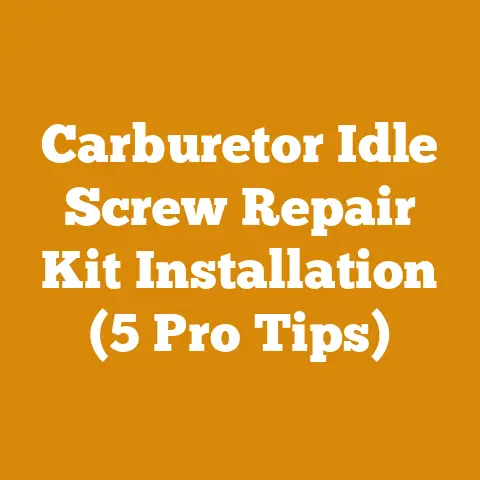 Carburetor Idle Screw Repair Kit Installation (5 Pro Tips)
