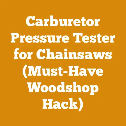 Carburetor Pressure Tester for Chainsaws (Must-Have Woodshop Hack)