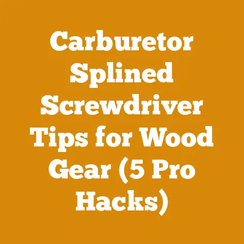 Carburetor Splined Screwdriver Tips for Wood Gear (5 Pro Hacks)