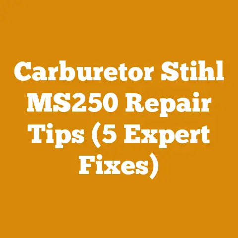Carburetor Stihl MS250 Repair Tips (5 Expert Fixes)