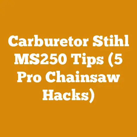 Carburetor Stihl MS250 Tips (5 Pro Chainsaw Hacks)