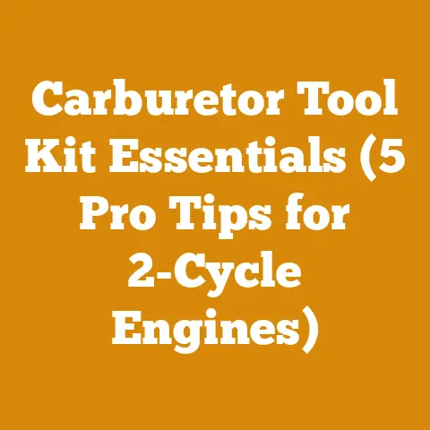 Carburetor Tool Kit Essentials (5 Pro Tips for 2-Cycle Engines)