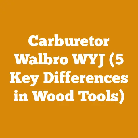 Carburetor Walbro WYJ (5 Key Differences in Wood Tools)