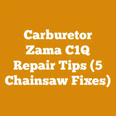 Carburetor Zama C1Q Repair Tips (5 Chainsaw Fixes)