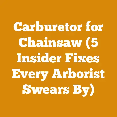 Carburetor for Chainsaw (5 Insider Fixes Every Arborist Swears By)