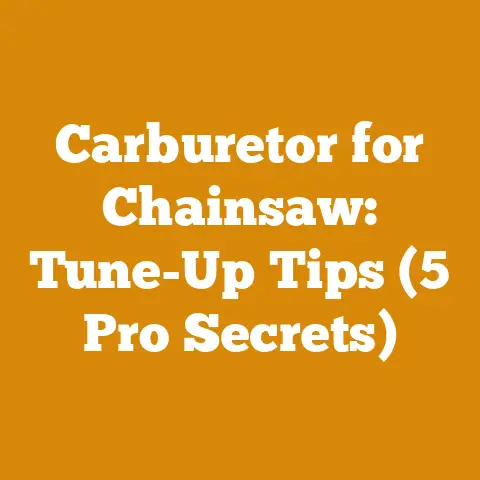 Carburetor for Chainsaw: Tune-Up Tips (5 Pro Secrets)