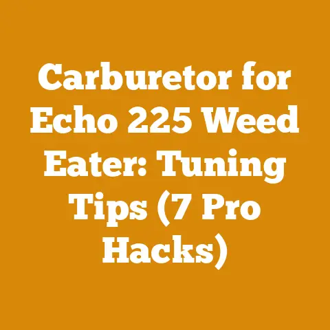 Carburetor for Echo 225 Weed Eater: Tuning Tips (7 Pro Hacks)