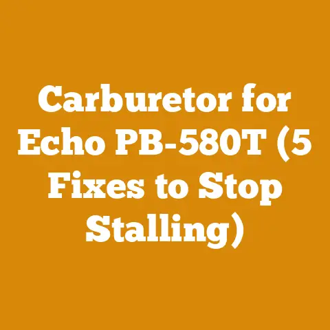 Carburetor for Echo PB-580T (5 Fixes to Stop Stalling)