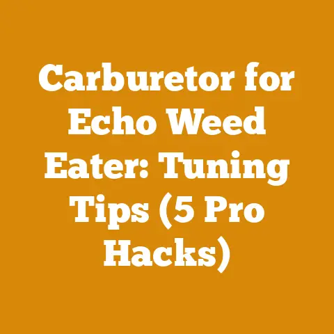 Carburetor for Echo Weed Eater: Tuning Tips (5 Pro Hacks)