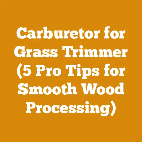 Carburetor for Grass Trimmer (5 Pro Tips for Smooth Wood Processing)