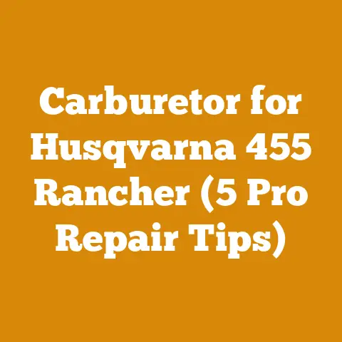 Carburetor for Husqvarna 455 Rancher (5 Pro Repair Tips)