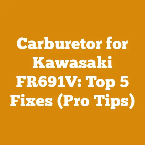 Carburetor for Kawasaki FR691V: Top 5 Fixes (Pro Tips)