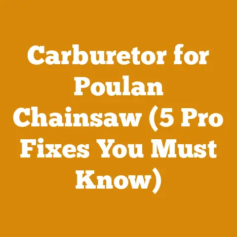Carburetor for Poulan Chainsaw (5 Pro Fixes You Must Know)