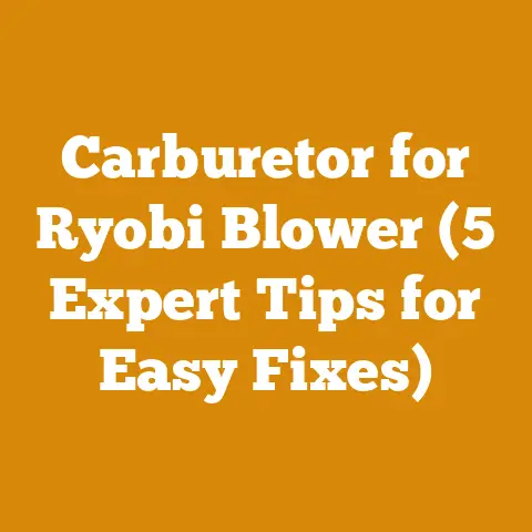 Carburetor for Ryobi Blower (5 Expert Tips for Easy Fixes)