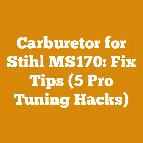 Carburetor for Stihl MS170: Fix Tips (5 Pro Tuning Hacks)