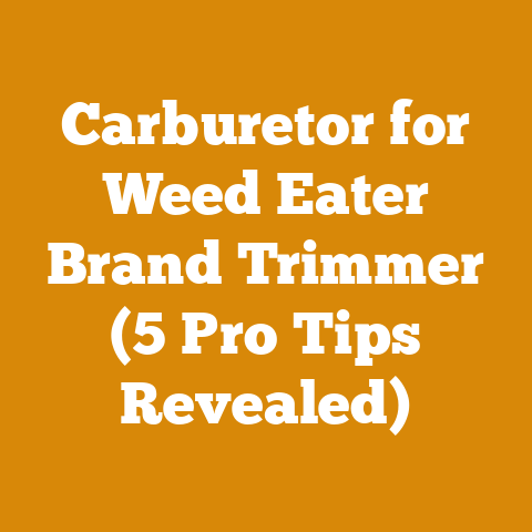 Carburetor for Weed Eater Brand Trimmer (5 Pro Tips Revealed)