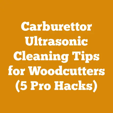 Carburettor Ultrasonic Cleaning Tips for Woodcutters (5 Pro Hacks)