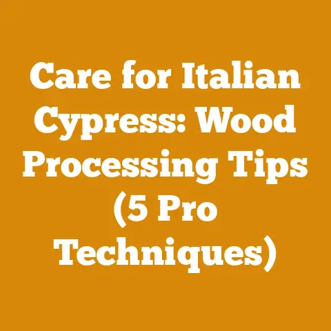 Care for Italian Cypress: Wood Processing Tips (5 Pro Techniques)