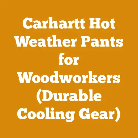 Carhartt Hot Weather Pants for Woodworkers (Durable Cooling Gear)