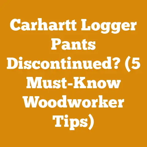 Carhartt Logger Pants Discontinued? (5 Must-Know Woodworker Tips)