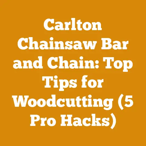 Carlton Chainsaw Bar and Chain: Top Tips for Woodcutting (5 Pro Hacks)
