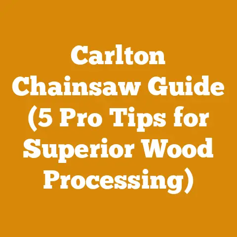 Carlton Chainsaw Guide (5 Pro Tips for Superior Wood Processing)