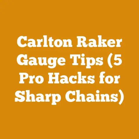 Carlton Raker Gauge Tips (5 Pro Hacks for Sharp Chains)