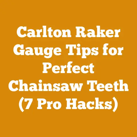Carlton Raker Gauge Tips for Perfect Chainsaw Teeth (7 Pro Hacks)