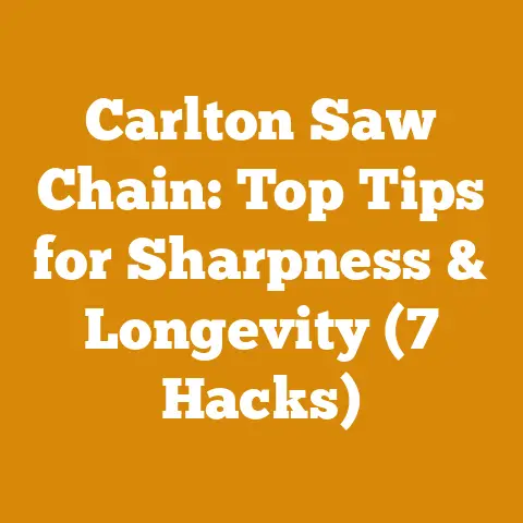 Carlton Saw Chain: Top Tips for Sharpness & Longevity (7 Hacks)
