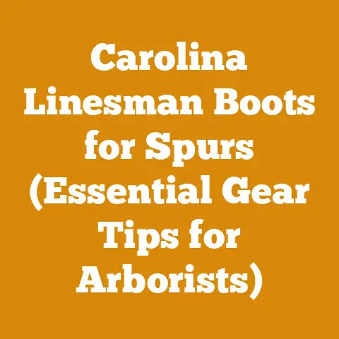 Carolina Linesman Boots for Spurs (Essential Gear Tips for Arborists)