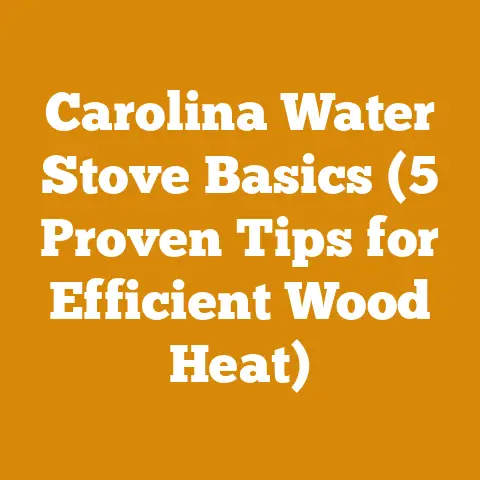 Carolina Water Stove Basics (5 Proven Tips for Efficient Wood Heat)