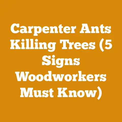 Carpenter Ants Killing Trees (5 Signs Woodworkers Must Know)