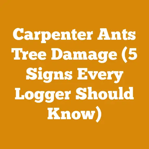 Carpenter Ants Tree Damage (5 Signs Every Logger Should Know)