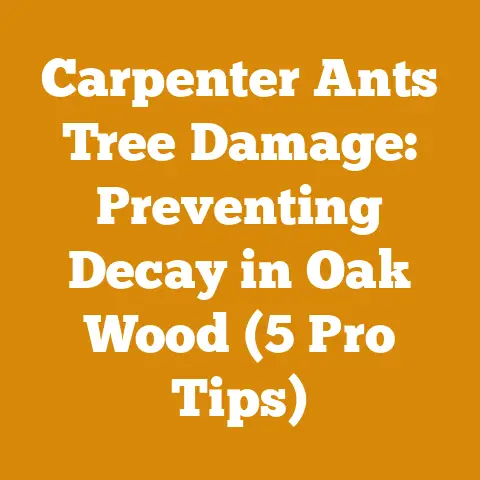 Carpenter Ants Tree Damage: Preventing Decay in Oak Wood (5 Pro Tips)
