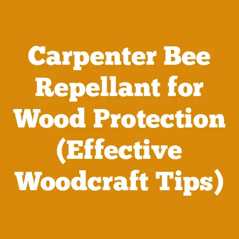 Carpenter Bee Repellant for Wood Protection (Effective Woodcraft Tips)
